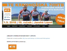 Tablet Screenshot of krkonosska70mtb.cz